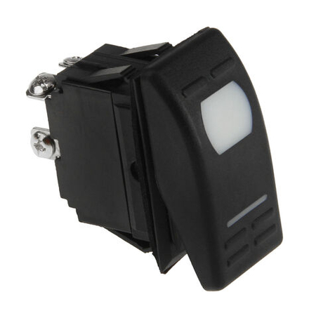 Переключатель двухпозиционный ON-OFF 12В/16А 3Р с подсветкой