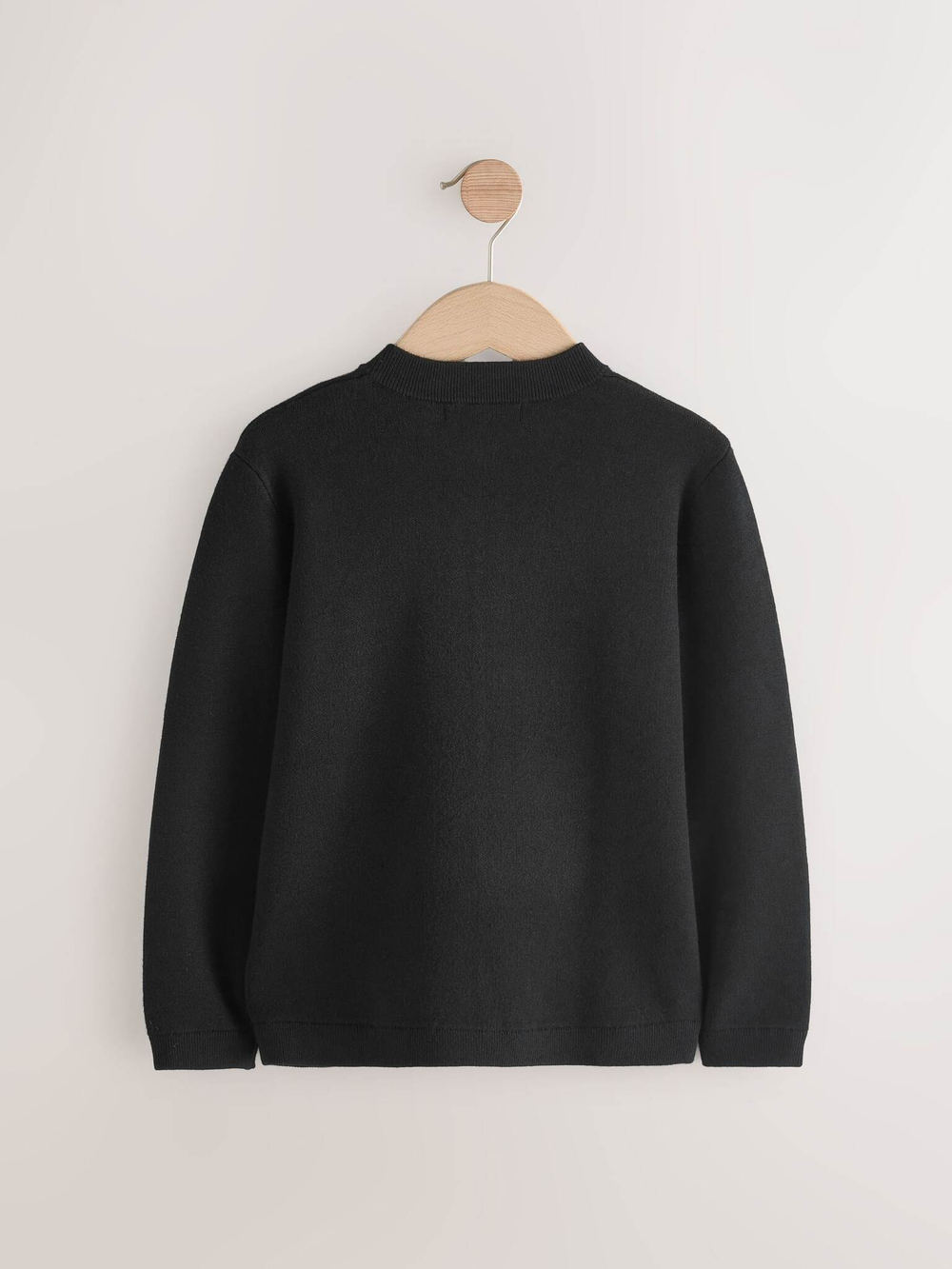 Толстовка на молнии для мальчика Next AT3-613, Черный