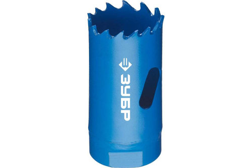 Биметаллическая коронка ЗУБР Эксперт 29 мм, быстрорежущая сталь 29531-029_z01