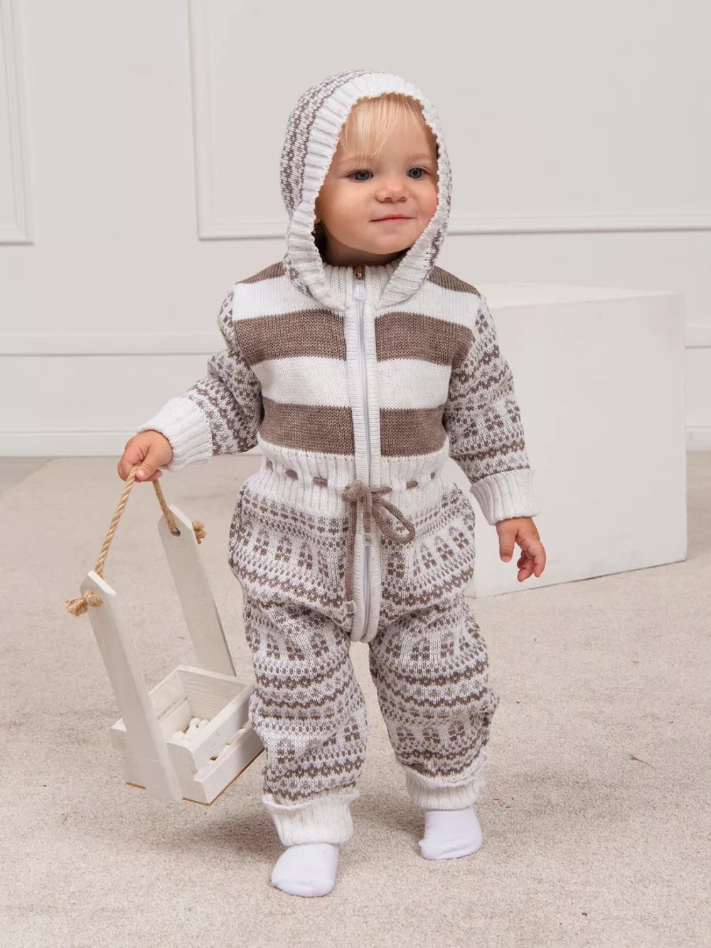 Комбинезон вязаный