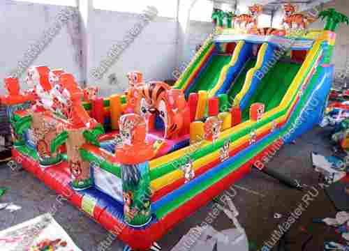 Коммерческий батут "Тигриная страна 2" 12*6*6 м