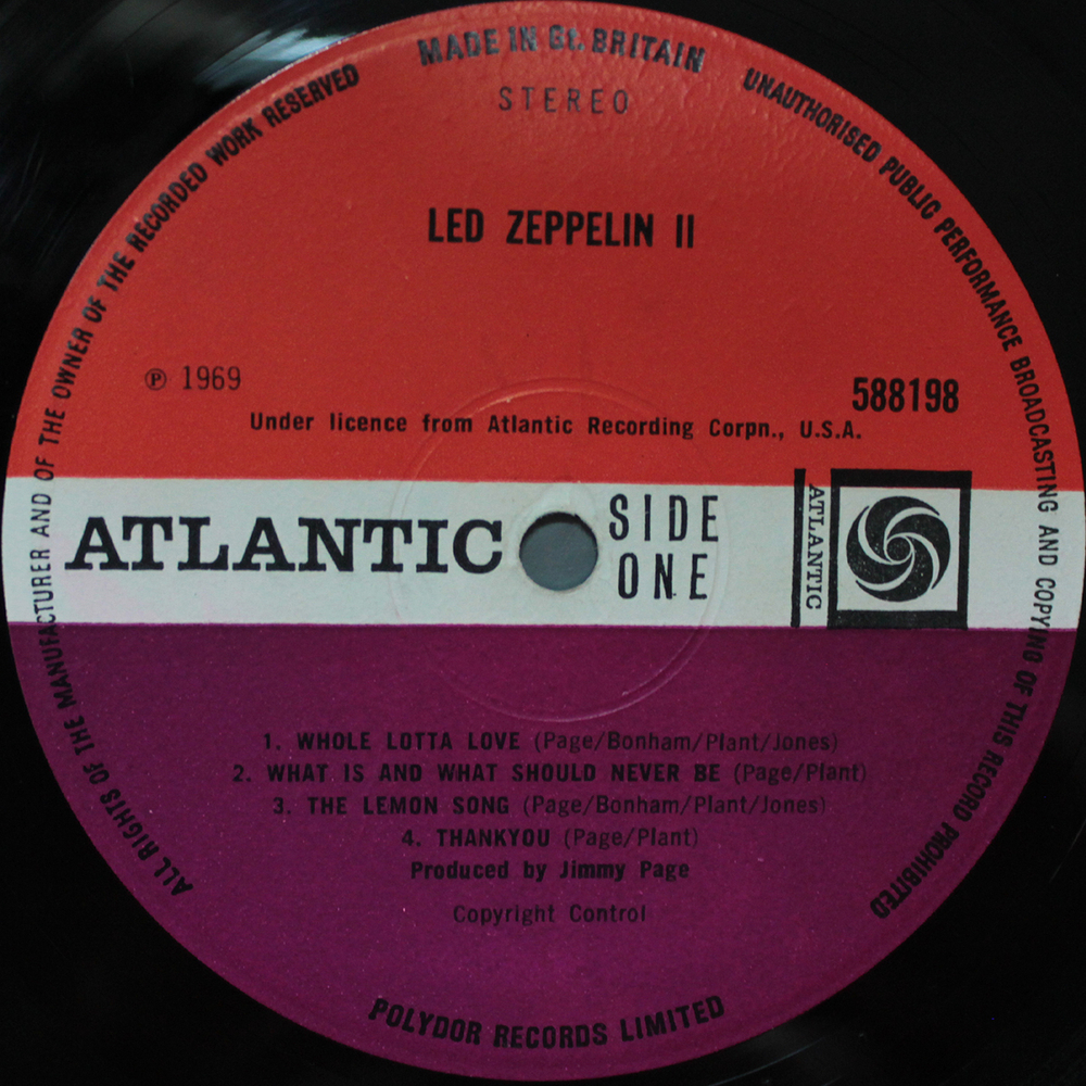 Led Zeppelin / Led Zeppelin II (LP)