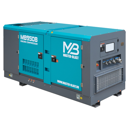 Master Blast MB-950B-10 винтовой дизельный компрессор