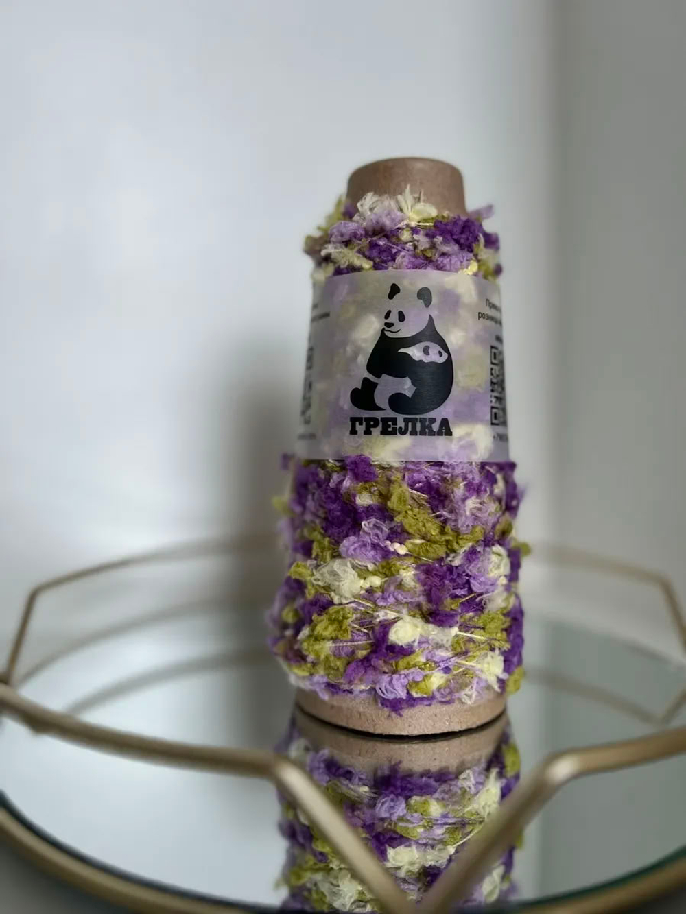 Пряжа Единорог UNICORN мультиколор с шишибриками 50 g