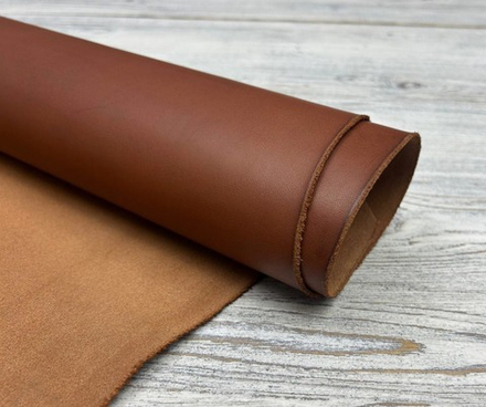 Etrusco Matt Cognac (1,5-1,7 мм), цв. Коричневый, натуральная кожа
