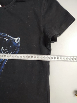 Футболка T-Design с принтом 40 размер