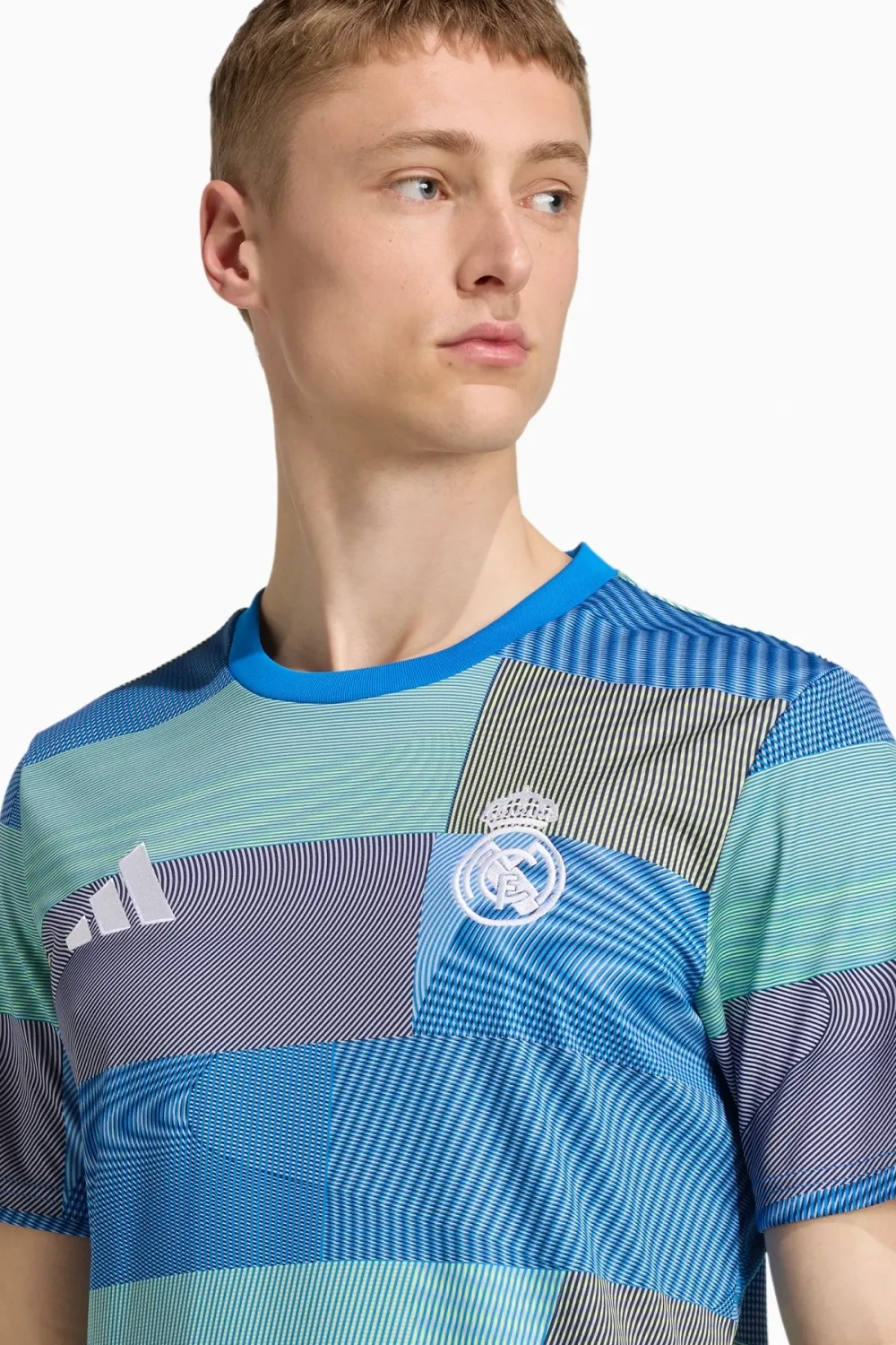 Футболка adidas Real Madrid 25/26 Pre-Match - синий