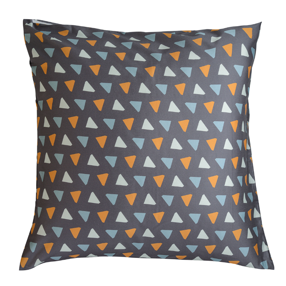 Набор из двух наволочек из сатина с принтом triangles из коллекции wild, 70х70 см