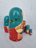 Матрешка "с курочкой" традиция 5мест