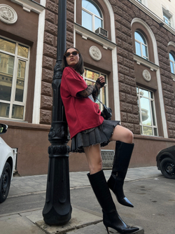 Футболка с фактурным принтом