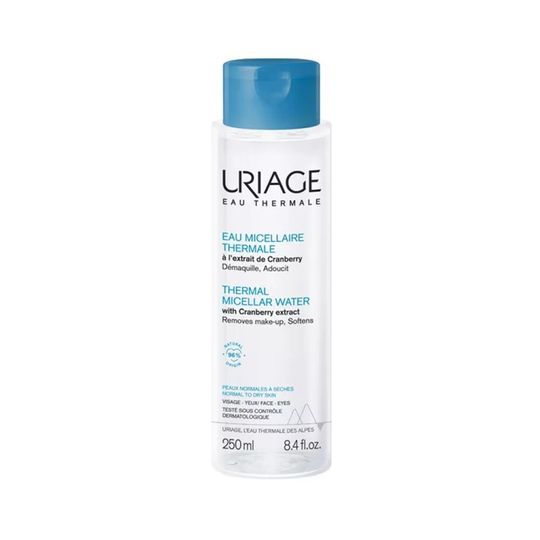 Uriage Thermal Micellar Water Очищающая мицеллярная вода для сухой и нормальной кожи, 250 мл