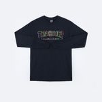 Лонгслив Thrasher Cable car L/S (black)