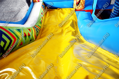 Коммерческий надувной батут "Рыбка-клоун" 5*5*5 м