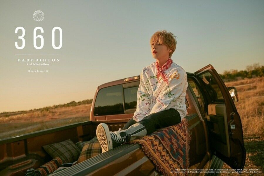 Альбом Park Jihoon - 360 2nd Mini Album 3 Version SET
