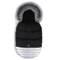 Зимний конверт CottonMoose Moose Footmuff Shine Silver