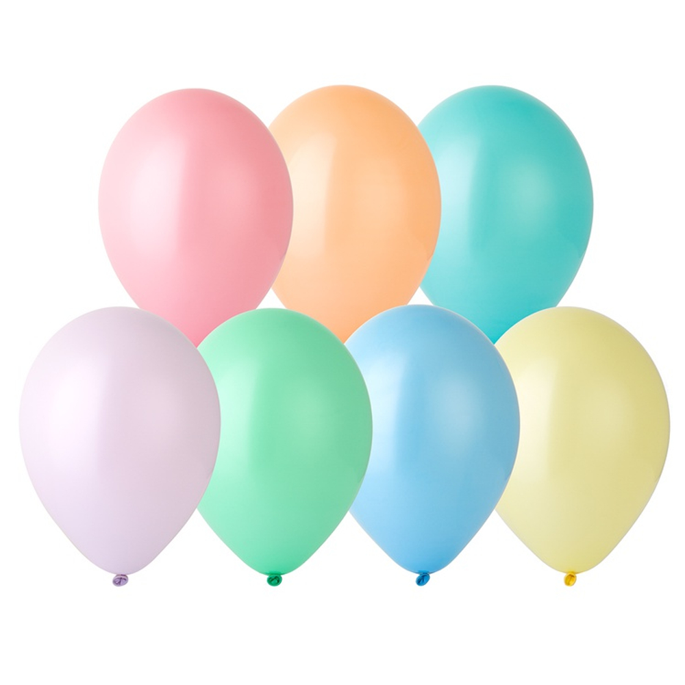 Шар латексный Macaron Пастель 30 см (Ассорти)
