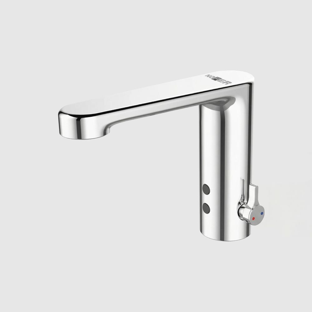 Смеситель сенсорный для раковины или столешницы LEED расход латунь NOFER 07260M.LB глянцевый