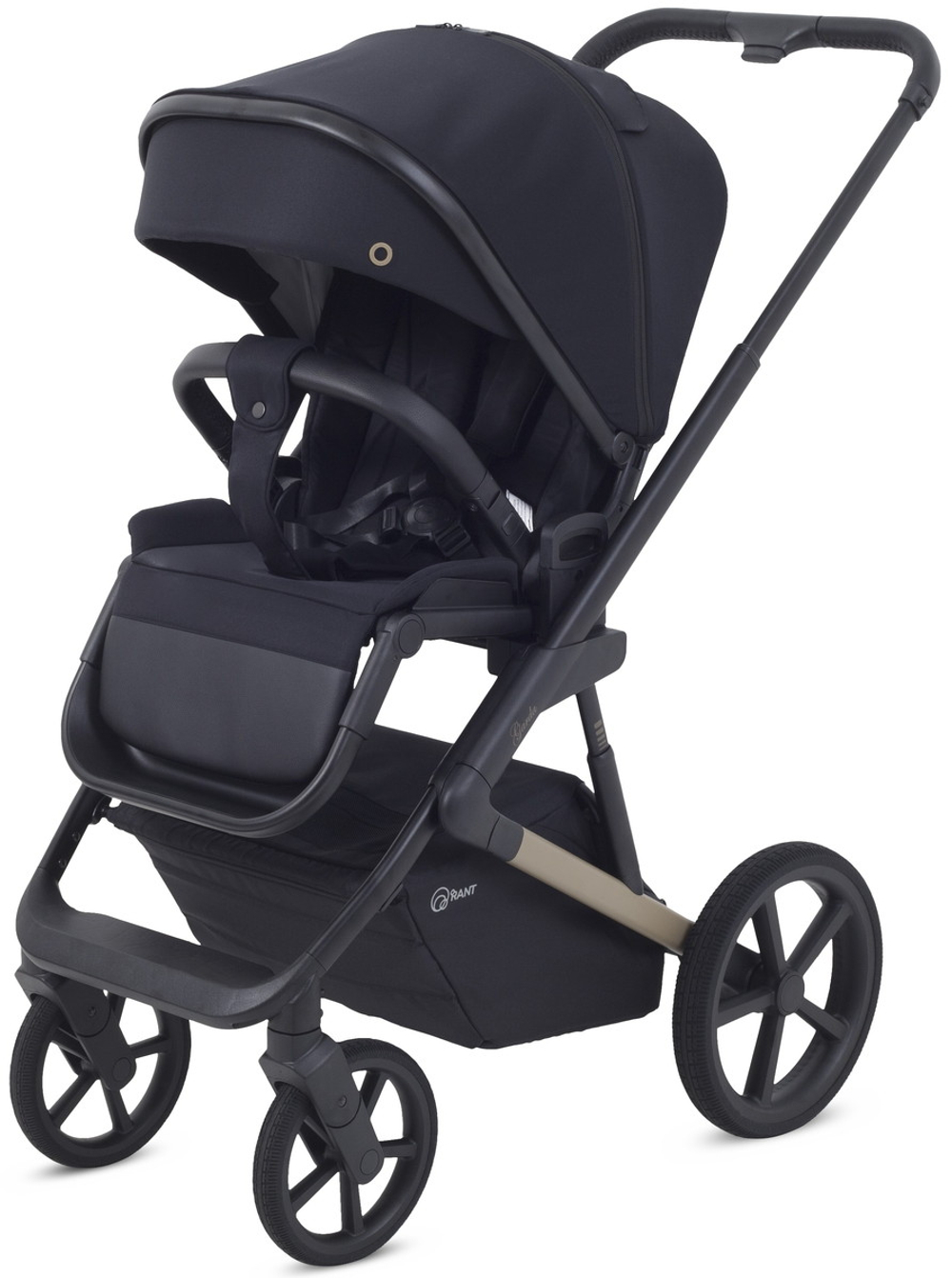 Детская коляска Rant Garda 3 в 1 с автокреслом Cruise Grey Black