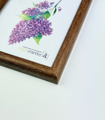 Фоторамка 10х15 см коричневая, арт. 1015.636565