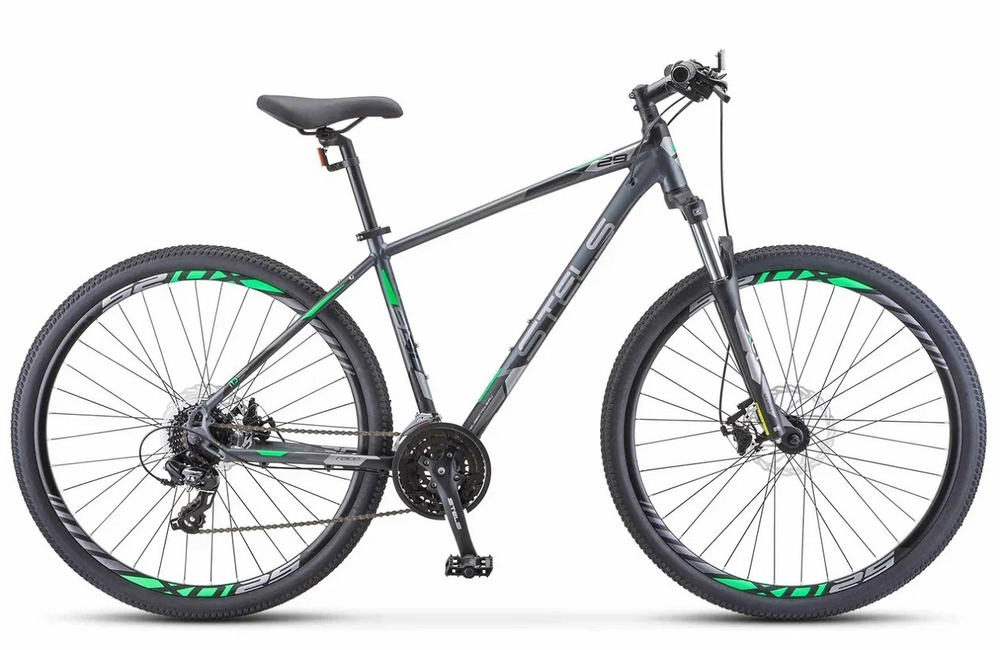 Велосипед 29" STELS Navigator-930 MD р.18.5" Серый/чёрный