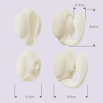 Вибратор с вакуумной стимуляцией BeYourLover Tilly Squeeze Me Touch Responsive Wearable Suction & Tapping Vibrator CA594B