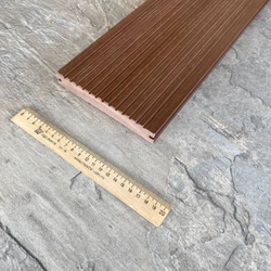 Террасная доска Latitudo Solid 150х21х4000 Каштан Полнотелая