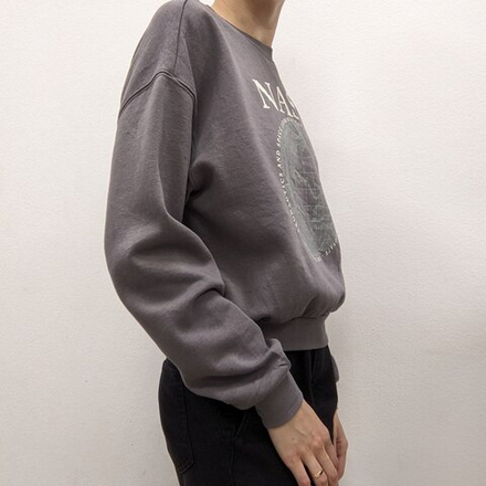 Укороченный свитшот H&M (M)