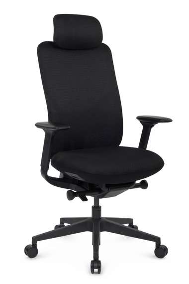 Кресло Antler EAN-001A Черный пластик/Черный