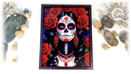 Алтарный лик "Санта Муэрта"