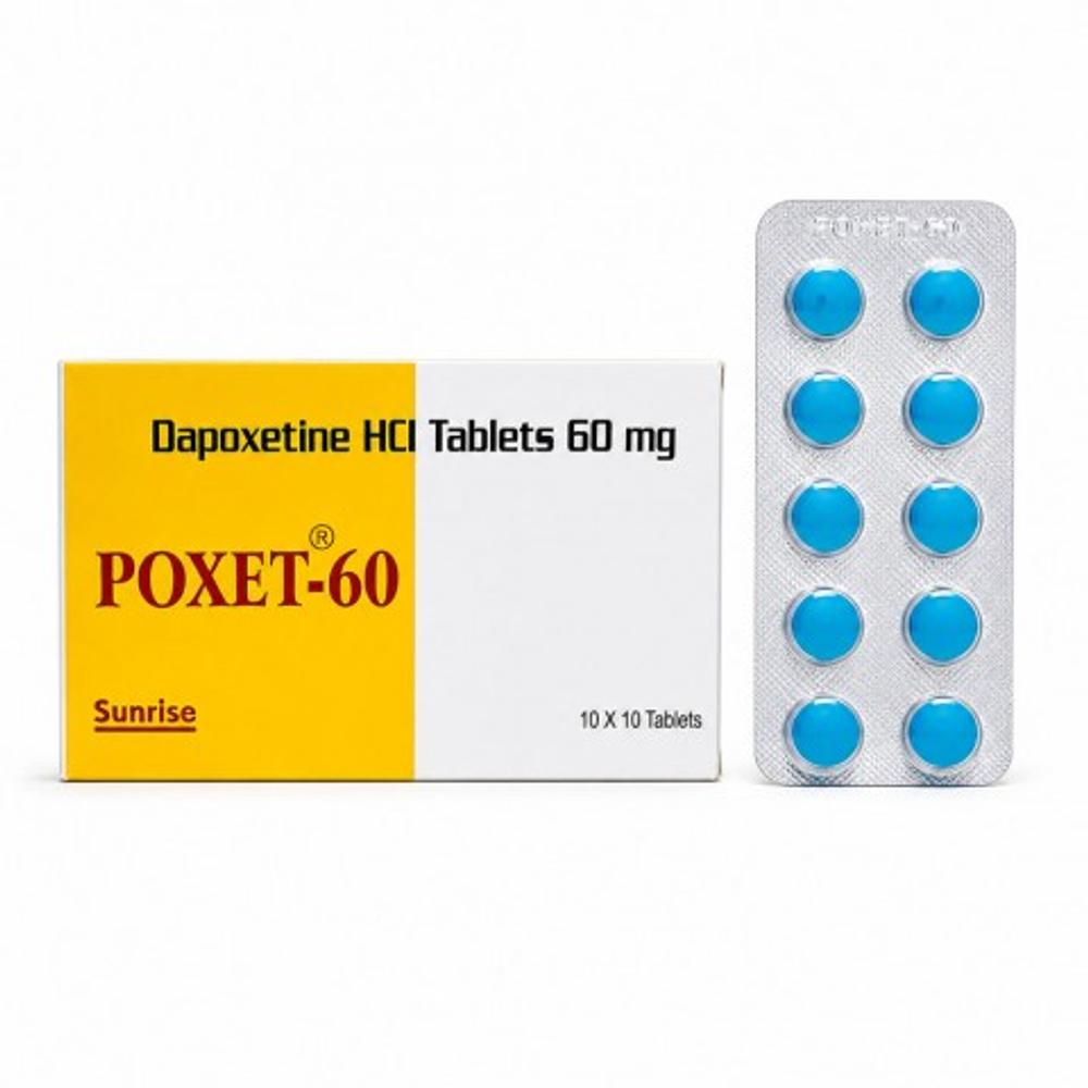 Препарат для продления полового акта Poxet 60 mg (10 шт.)