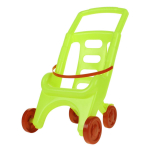 Коляска пластмассовая, салатовая RRB-113 (32*28*48 см)