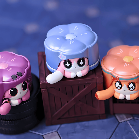 Фигурка в ассортименте Ruan Mei creation of pets and pets 5 шт 6973817950933 / по мотивам игры "Хонкай Стар Рейл", 5 шт