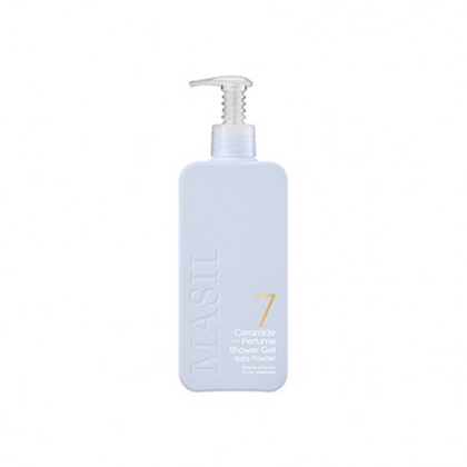 Masil Гель для душа липидный с ароматом детской присыпки - 7 ceramide shower gel baby powder, 300мл