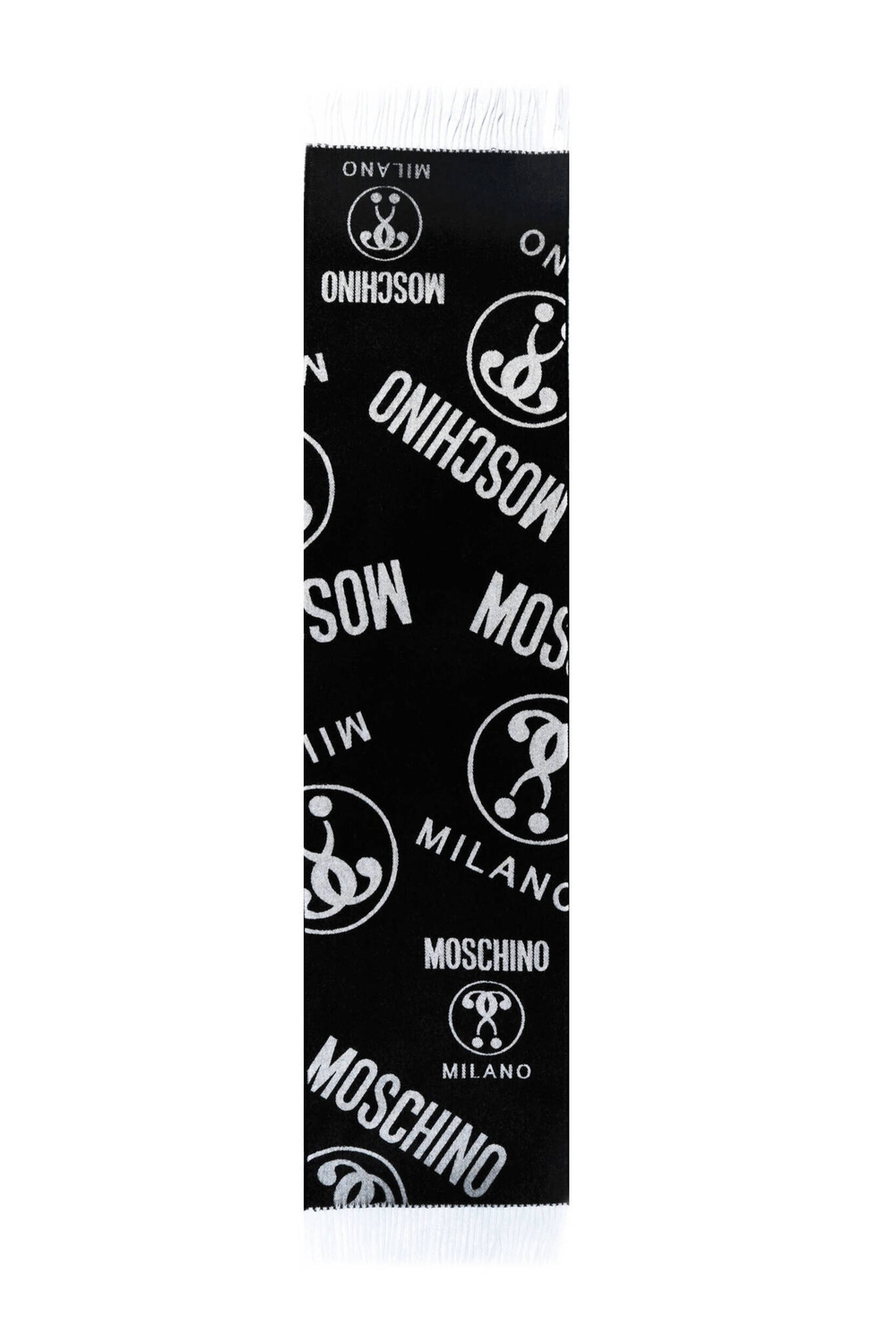 Хлопчатобумажная шаль Moschino - черный(50152 M5414)