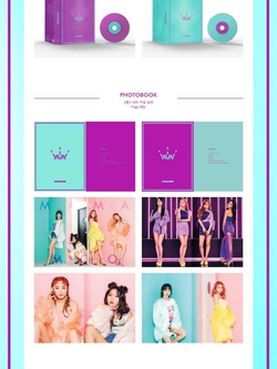Альбом MAMAMOO - Purple 5th Mini Album 2 Version SET
