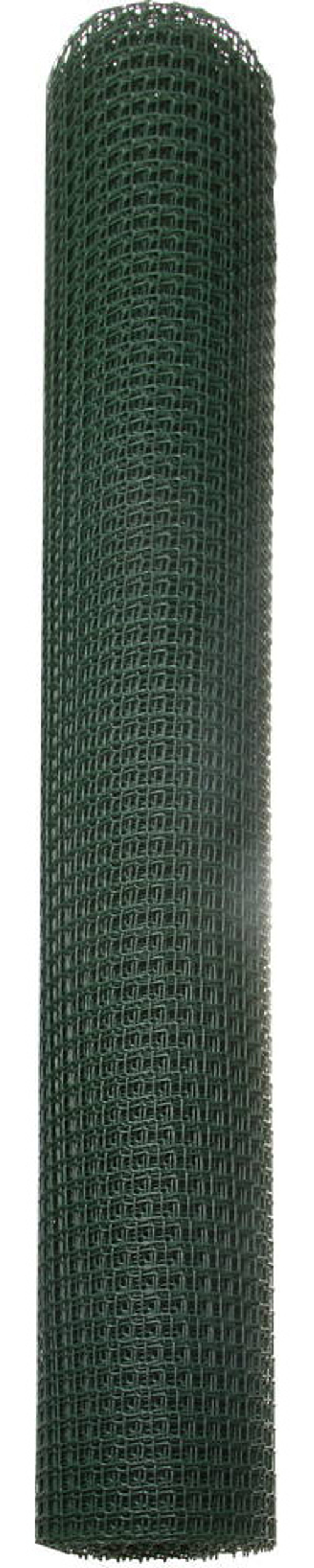 Решетка садовая Grinda, цвет хаки, 1х10 м, ячейка 17х17 мм