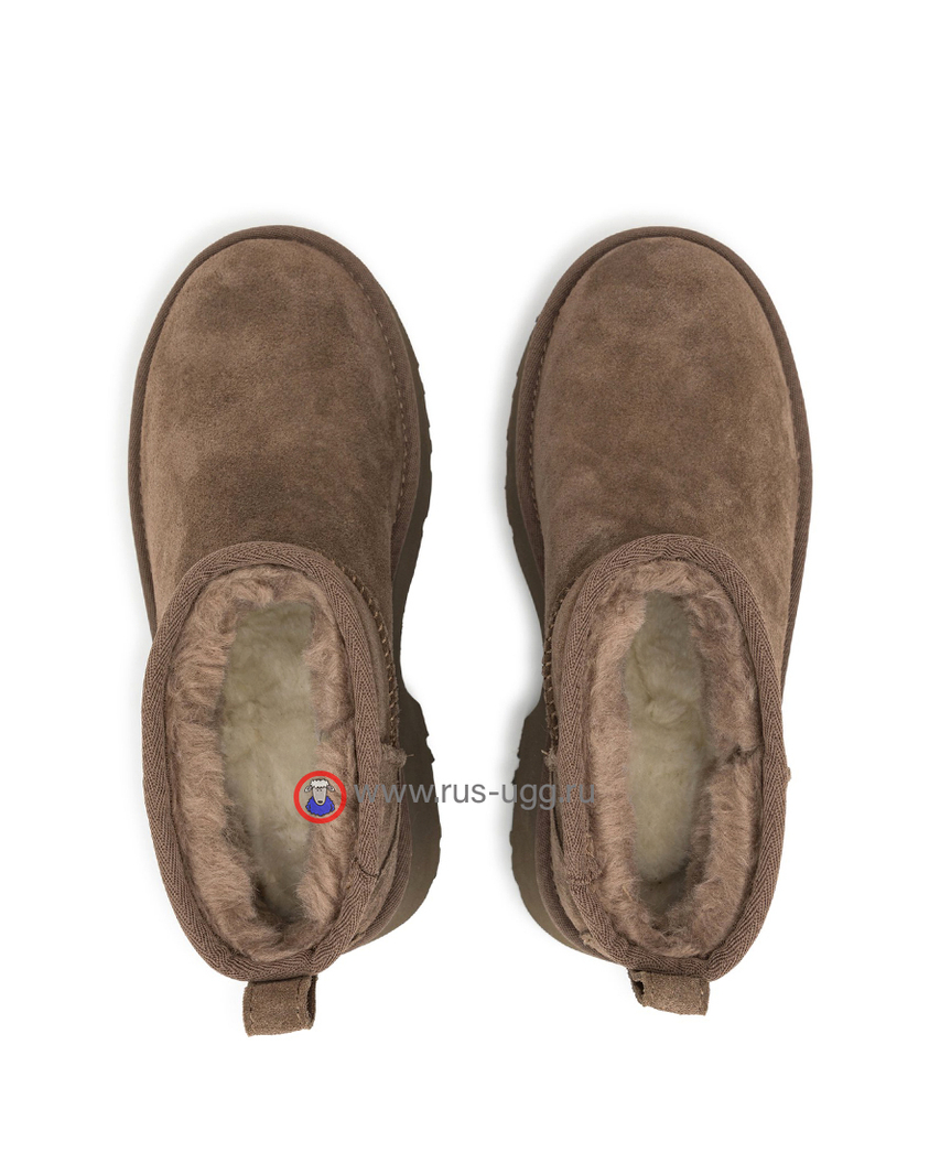 ULTRA MINI HEIGHTS Ankle Boots - Hickory