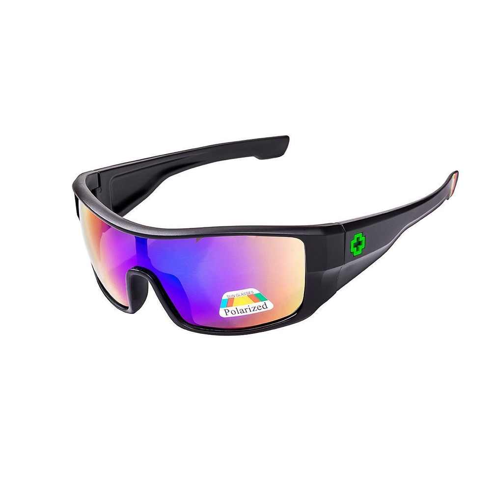 Очки поляризационные Premier Fishing (PR-OP-9436-C) (фиолетовый/красный/желтый) в чехле