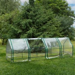 Теплица GREEN APPLE GA-House-4х-frame 3600х900х900 мм 4 отсека | Теплица