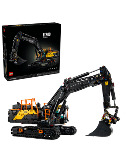 Конструктор Лего Техник Экскаватор Вольво EC500 42215 | LEGO Technic Volvo EC500 Hybrid Excavator 2359 деталей 18+