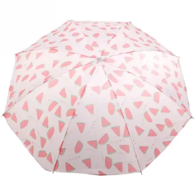 Зонт пляжный D=140см, h=170см «Watermelon» ДоброСад