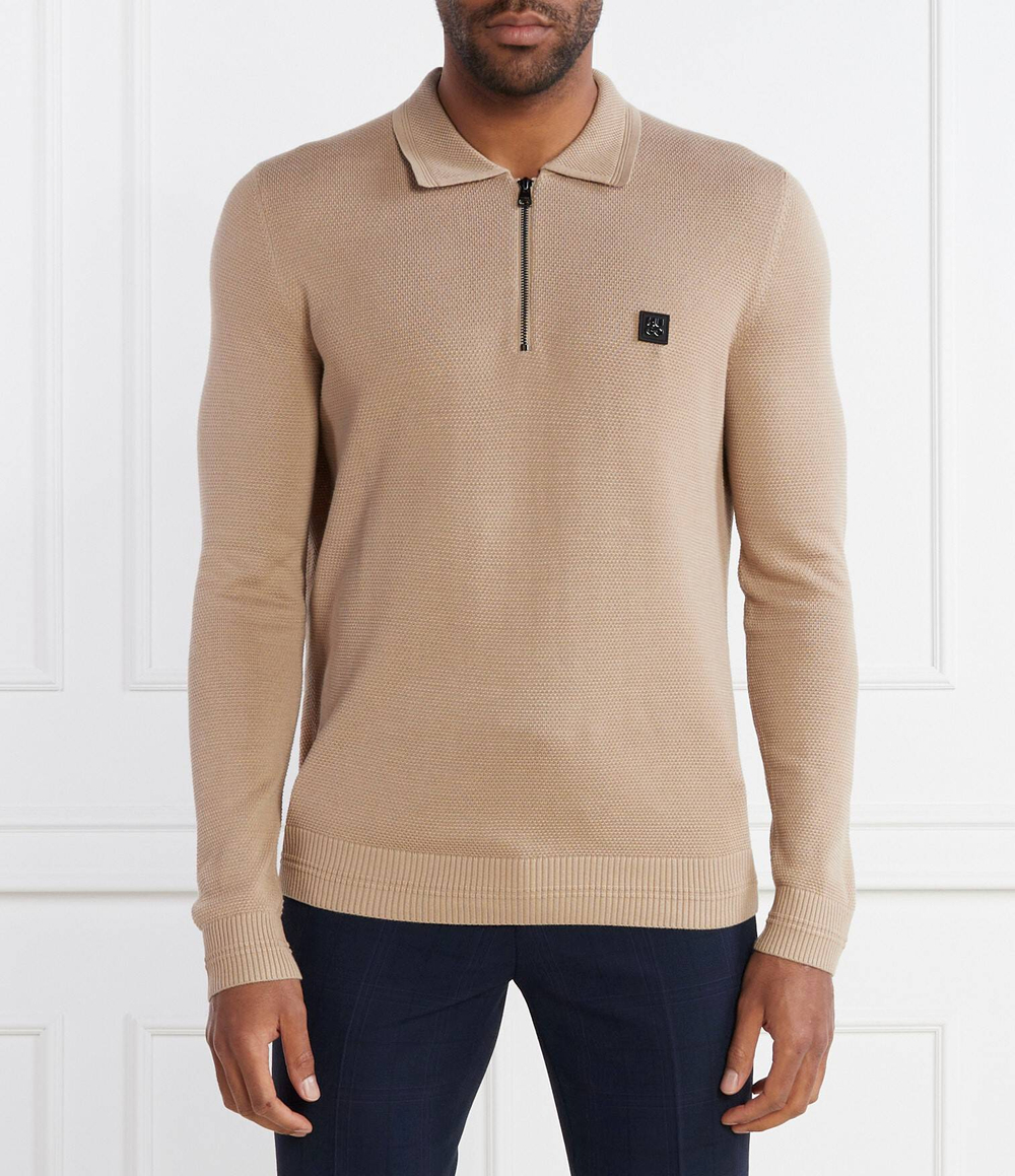 Поло Sastor HUGO - бежевый(50504386)