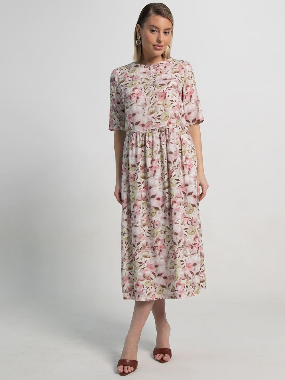 Платье Синтия (пыльная роза) П15516-25М LT Collection