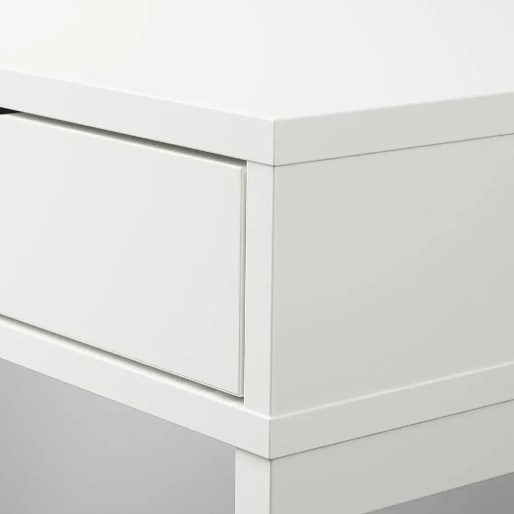 Письменный стол с ящиками - IKEA ALEX/АЛЕКС ИКЕА, 100x48 см, белый