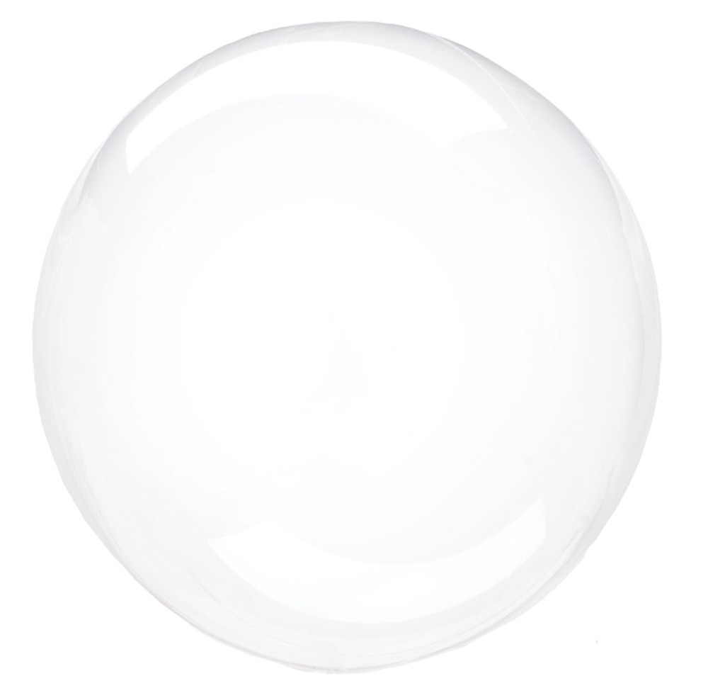 К Deco Bubble Баблс 50" (синяя упаковка) Прозрачный Кристалл 95 см.