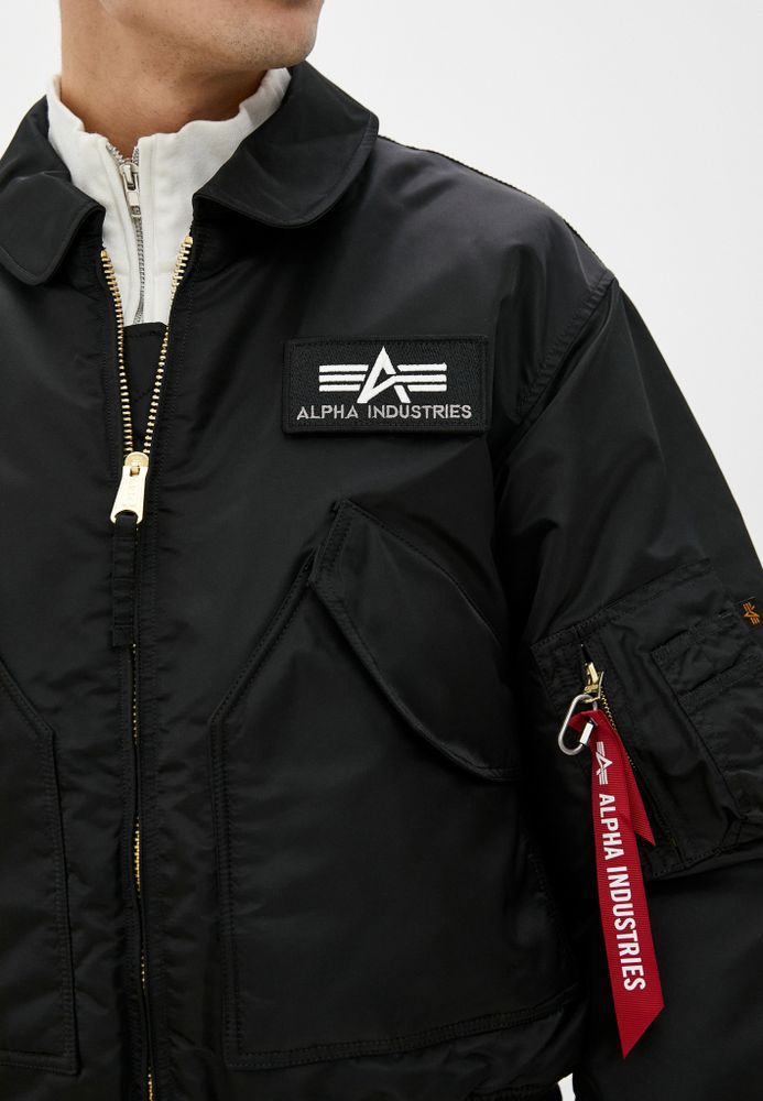 Патч Alpha Industries для бомбера CWU 45/P Черный