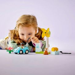 Lego konstruktor Duplo 10985 Wind Turbine and Electric Car