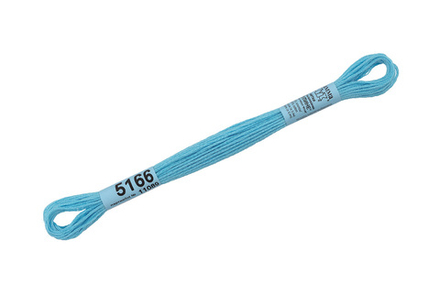 Мулине  "Gamma", 100% хлопок, 8 м, №5166