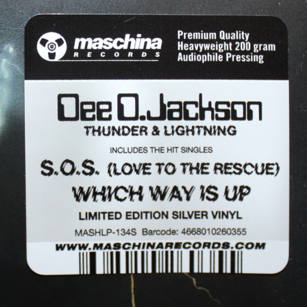 Dee D. Jackson / Thunder & Lightning (Coloured Vinyl)(LP)