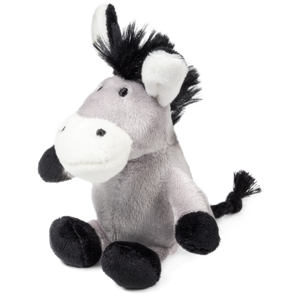 75104 Игрушка для собак ослик с пищалкой 10см, серия plush friendz